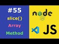 JavaScript for Beginners #55 The slice() Array Method