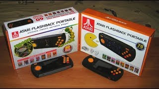 Atari Flashback Portable 2016 & 2017 Retro Game Consoles
