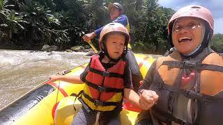 Rafting sungai elo magelang stream solo raya - nyaman untuk keluarga