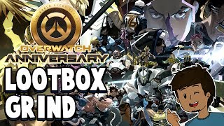Overwatch Anniversary Lootbox Grind with Viewers! (PS4)