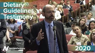 Highlights from the 2020 Dietary Guidelines Hearing