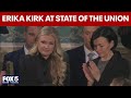 'My great friend, Charlie Kirk': Erika Kirk attends State of the Union