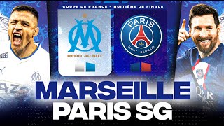 🔴 MARSEILLE - PSG | Un Classique pour aller en Quart ! ( om vs psg ) | COUPE DE FRANCE - LIVE/DIRECT