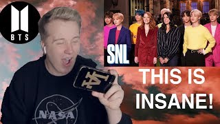 Dancer Reacts to BTS (방탄소년단) on SNL - Boy With Luv Performance *INSANE*