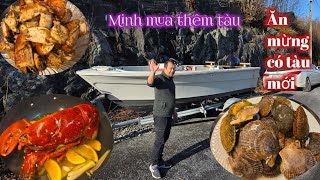 518.Anh Minh Mua Thêm Tàu Để Đi Đánh Cá. Ra Biển Bắt Hải Sản về Ăn Mừng có Tàu Mới.