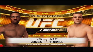 Young Jon Jones vs Matt Hamill ufc full fight