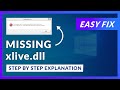 xlive.dll Missing Error | How to Fix | 2 Fixes | 2021