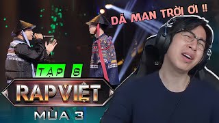 Rap Việt Mùa 3 - Tập 8 | ViruSs Reaction !