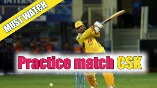 CSK practice match ipl 2022 | practice match csk | ms dhoni batting practice for ipl 2022 | ms dhoni