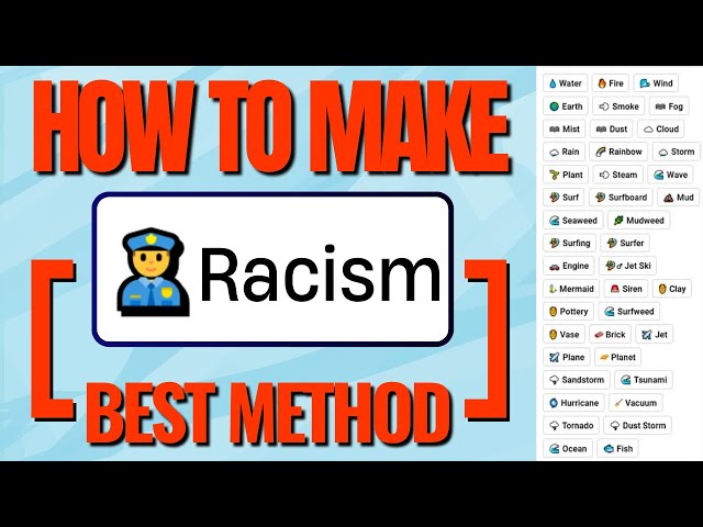 How To Make Racism In Infinite Craft Neal Fun Infinity Craft L