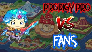 *Prodigy Math* | Prodigy Pro VS Fans | INSANE Battles