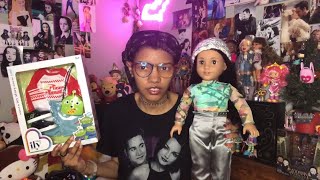 Trying the Disney ILY 4ever Toy Story fashion pack on my American Girl