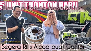 Tam Cargo rilis lagi 5 unit tronton hino❗️Langsung ganti velg Alcoa 😱