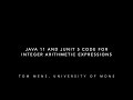 Java Calculator - part 2