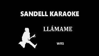WRS - Llámame -  [Karaoke]