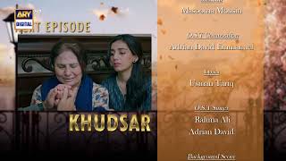 Khudsar Episode 29 | Teaser | ARY Digital Drama