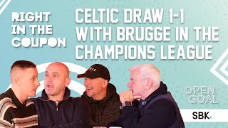 CELTIC DRAW 1-1 w/ BRUGGE IN CHAMPIONS LEAGUE AFTER BIZARRE CARTER-VICKERS OG | Right In The Coupon