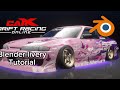 How to create custom carx liveries (Blender)
