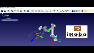 Robot Square Trace using Robodk + Python programming