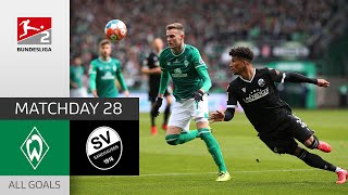 Bremen Takes Table Lead! | Werder Bremen - SV Sandhausen 1-1 | Highlights | MD 28 – Bundesliga 2