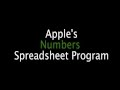 Apple's Numbers Spreadsheets - How to Share