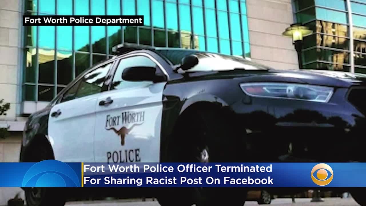 Fort Worth Police Officer Terminated For Sharing Racist Post On ...