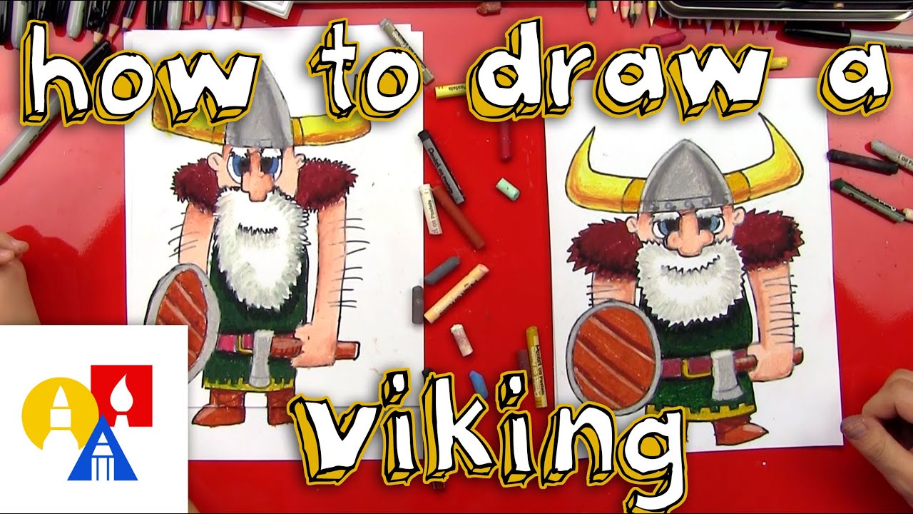 How To Draw A Viking Youtube