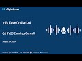 Info Edge (India) Ltd Q1 FY2024-25 Earnings Conference Call