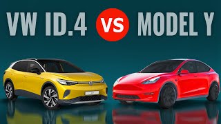 VW ID.4 vs. Tesla MODEL Y ( in 5 min! )