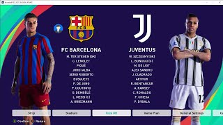 PES 2021 | Barcelona vs Juventus | UEFA Champions League 2020/21 Full Match and Highlights |
