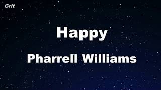 Karaoke♬ Happy - Pharrell Williams 【No Guide Melody】 Instrumental