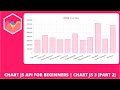 Chart js API For Beginners | Chart JS 3 Part 2