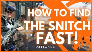 HOW TO FIND THE SNITCH FAST! THE DIVISION 2!