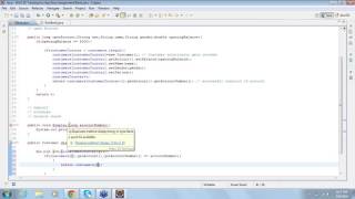 tutorial 6 Creating and using a simple BankAccount class in Java part2