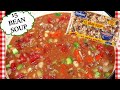 Stove Top ITALIAN 15 Bean Soup Recipe | BEST Bean Soup | Soup Recipes