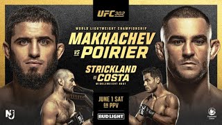 🔴 Dustin Poirier Vs Islam Makhachev - Sean Strickland Vs Paulo Costa - UFC 302 Stream Live Free