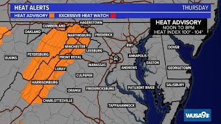 DMV Afternoon Forecast: June 16, 2022 -- Inclement weather expected in some areas