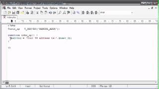 PHP Tutorial using Global Variables and Functions