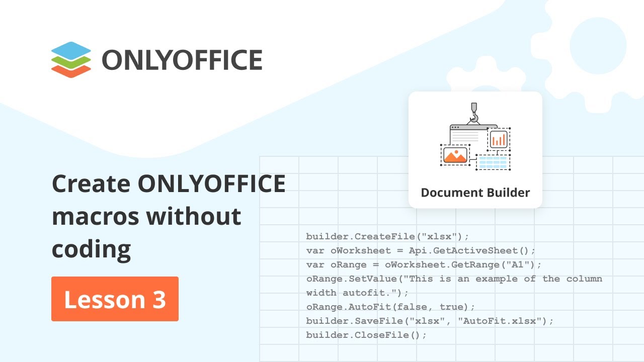 Lesson 3 Create Onlyoffice Macros Without Coding Youtube