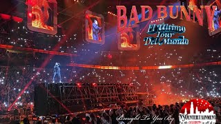 Bad Bunny El Ultimo Tour Del Mundo 2022  Seattle, WA, Climate Pledge Arena  4K
