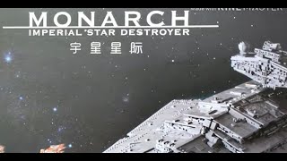 ISD Monarch - build review of 12000 piece Mould King version of Lego large Star Destroyer MOC