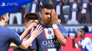 PSG Plays Against AC Milan in UEFA Champions League with Kylian Mbappé Amazing goals - PS5 Gameplay