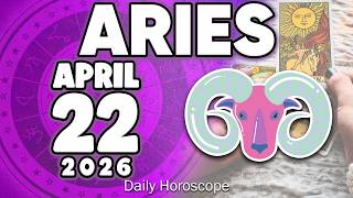 𝐀𝐫𝐢𝐞𝐬 ♈ 😲PREPARE FOR AN UNEXPECTED SURPRISE❗🎁 Horoscope for today APRIL 22 2026 🔮 #horoscope #new
