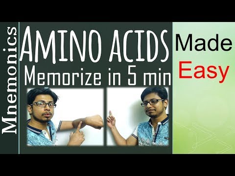 Memorize amino acids | amino acid easy tricks to remember Memorize amino acids | amino acid easy tricks to remember