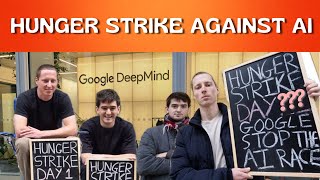 We did a hunger strike against AI and this happened...