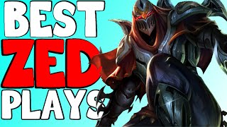 Best Zed Plays (ft.Faker,Bjergsen,Dade,xPeke,Best Shadow NA...) Montage
