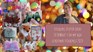 Stocking Stuffer Ideas|What's in my kids stockings