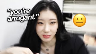 itzy chaeryeong being brutally savage for 4 mins