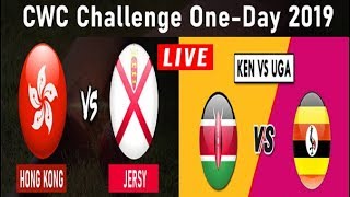 Hong Kong vs Jersey - Kenya vs Uganda - Live Streaming - Live Cricket Score