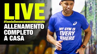 [Live] ALLENAMENTO COMPLETO A CASA senza attrezzi -Fabio  Inka-